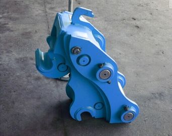 Acoplador rápido da máquina escavadora azul da cor apropriado para vários modelos de 4-45 toneladas