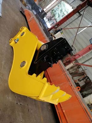 Tamanho personalizado triturador de Hydraulic Rotating Concrete da máquina escavadora