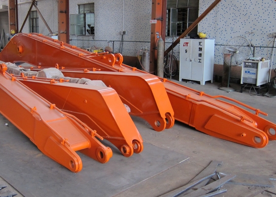 Máquina escavadora longa material Booms Slope Shaping do alcance de Q355B