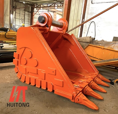 A cubeta resistente da máquina de 36 toneladas é exportada, feito de Q355, com tecnologia de alta qualidade e excelente.
