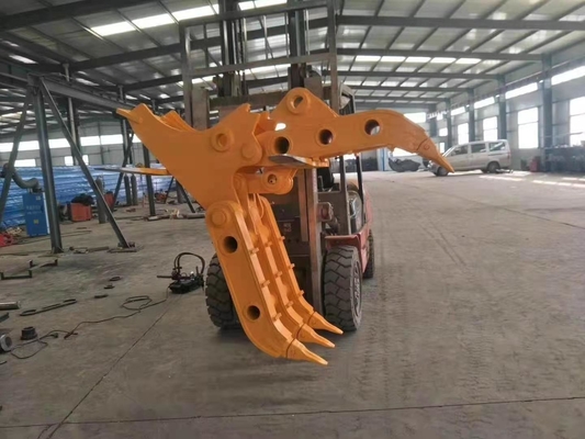 A máquina escavadora Mechanical Grapple For de Q690D 12-17 toneladas faz à máquina a capacidade de carregamento forte