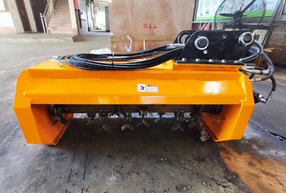 Qualidade  OEM Excavator Flail Mower  Wear-resistant  Fit 6-10Ton Excavator for Roadside Weeding & Greenbelt Trimming Fábrica