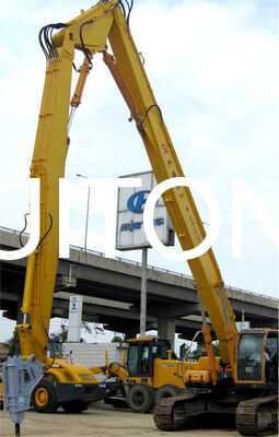 Máquina escavadora alta do crescimento 35T da demolição do alcance de três seções PC330 PC350 CAT330 CAT336 SK330 SK350 ZX330 ZX350 DX340 R335 HX330 SY335 XE335 EC330 Quebra alta do concreto da demolição da fábrica da elevação
