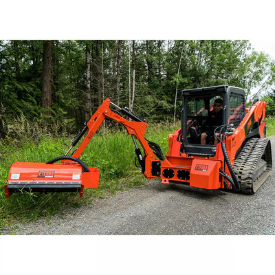 Certificado Q355B Excavator Flail Mower Máquina de corte de 2000 mm em cor laranja/preta