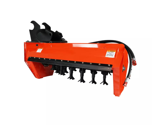 Excavadora cortadora de lenha Q355B Q690D Fonte de energia mecânica laranja/preta