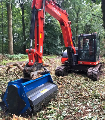 Mini-excavadora de 12 toneladas
