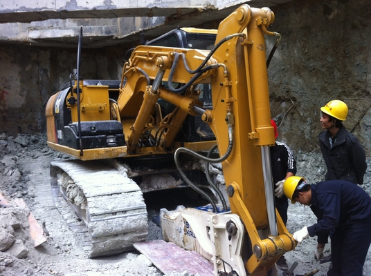 12 - 22 altura de levantamento material 8100mm de Ton Excavator Short Boom Q355B