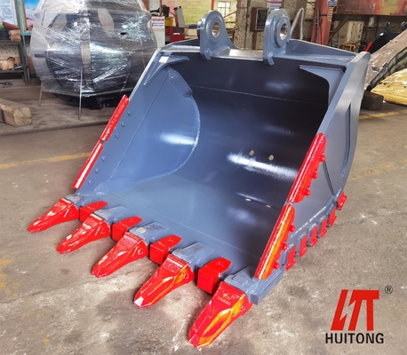 Huitong Mini Excavator GP Balde Bobcat Balde Personalizado 3-5Ton Excavator Standard Balde Fábrica feita de alta qualidade para venda