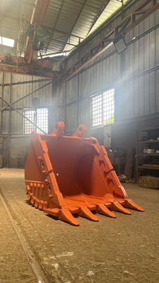 Excavadora Rock Bucket com Hardox400 peso personalizado dentes de trabalho pesado