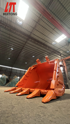 Excavadora Rock Bucket com Hardox400 peso personalizado dentes de trabalho pesado