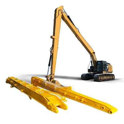 Excavadora Long Reach Boom 10 metros com 1,5 toneladas contrapeso braço de extensão Adequado para 6-8 toneladas Excavadora