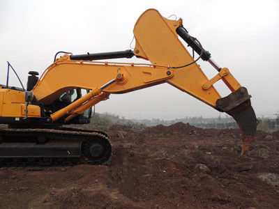 Excavadora R350 DH420 SH350 de alta resistência para projeto de escavação de pedra dura