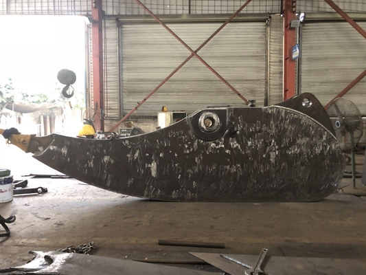 Boom de rocha de escavadeira Q355B/Q690 personalizado para escavação, quebra, movimentação de blocos de rocha dura ISO 9001
