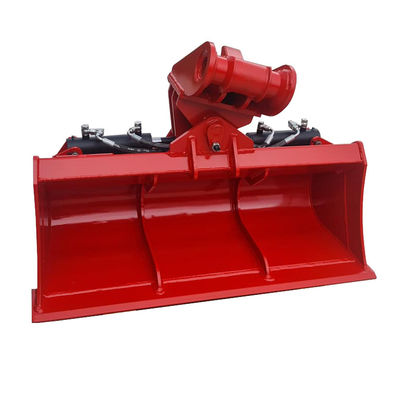 Acessório largo da cubeta da vala de inclinação da capacidade do ³ da cubeta 1.2m da inclinação hidráulica da máquina escavadora para escavadores da construção da máquina escavadora PC260 CAT329 DX300 R305 SY305 XE260 de 25-30Ton