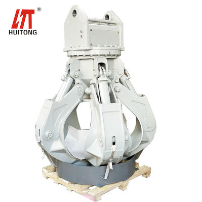 Garra de Casca de Laranja Huitong Compatível com Escavadeira de 5-9 Toneladas Ideal para Manuseio de Sucata/Resíduos Personalizada e Aprovada pela CE