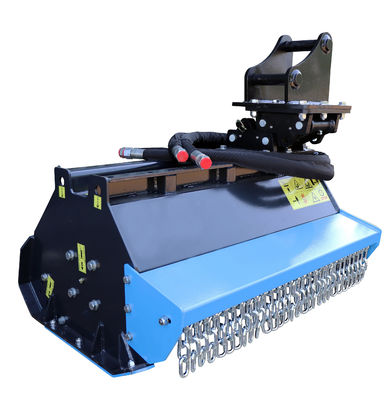 Certificado Q355B Excavator Flail Mower Máquina de corte de 2000 mm em cor laranja/preta