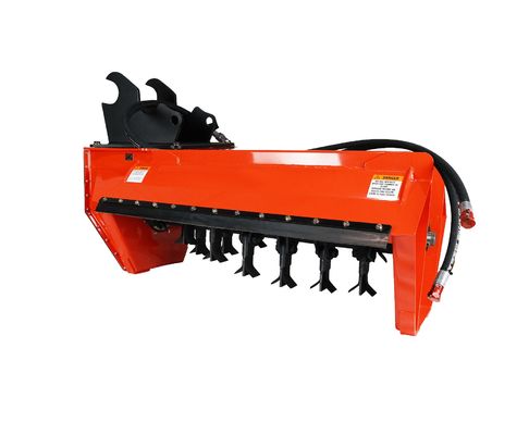 Excavadora Huitong, cortadora de escamas para escavadoras de 15-20 toneladas, manutenção de estradas/fossas/florestação