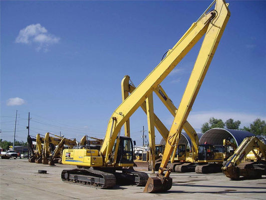 10-30 metros Excavadora pesada Boom Amarelo OEM- Extensão de longo alcance