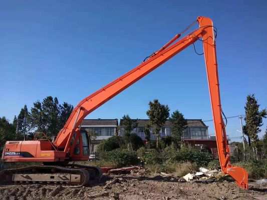 Booms de escavadeira de longo alcance personalizados alcance e resistência estendidos Q355B Q420/550/690