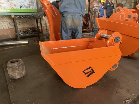 Custom Excavator Cleaning Bucket Ditching Bucket 16ton Excavator 0.65m³ SWE150 for Road Maintenance Debris Removal