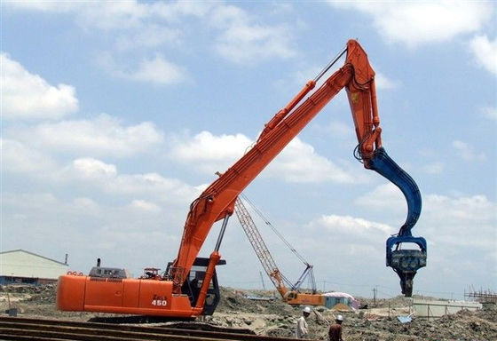 Lança e Braço de Estacas para Escavadeira Huitong Heavy Duty para Escavadeiras de 20-27 Toneladas, Construção de Fundações