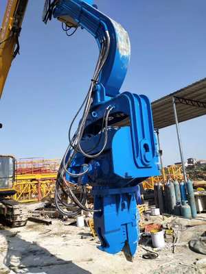 HT250 Marteladora hidráulica durável de empilhamento de empilhamento de 20-24T Excavadora PC200 SH220 para projetos municipais e rurais de empilhamento