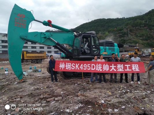 Huitong Rock Boom para escavadeiras de 45-50 toneladas, secção de caixa reforçada, mineração e pedreira, personalizado, certificado CE