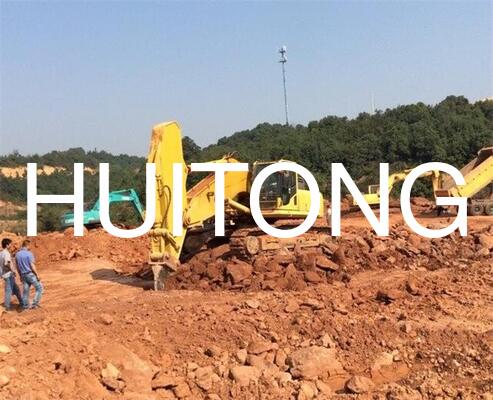 Excavadora R350 DH420 SH350 de alta resistência para projeto de escavação de pedra dura