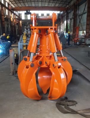 Extração de casca de laranja Gadget Attachment Q355B NM400/450/500 Hardox450/500/550 Quatro ou Cinco garras