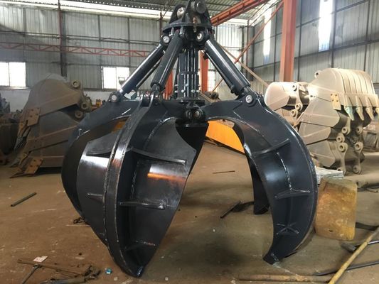 Extração de casca de laranja Gadget Attachment Q355B NM400/450/500 Hardox450/500/550 Quatro ou Cinco garras