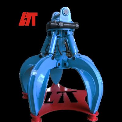 Extração de casca de laranja Gadget Attachment Q355B NM400/450/500 Hardox450/500/550 Quatro ou Cinco garras