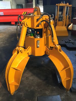 Garra de Casca de Laranja para Escavadeira Huitong Personalizada para Escavadeiras de 10-16 Toneladas, Equipamento de Manuseio de Sucata/Resíduos, Certificação CE
