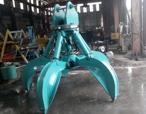 Garra de Casca de Laranja para Escavadeira Huitong Personalizada para Escavadeiras de 10-16 Toneladas, Equipamento de Manuseio de Sucata/Resíduos, Certificação CE