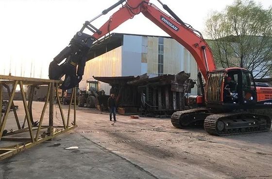 Caçamba trituradora para escavadeira de 18-24 toneladas, britador de pedra hidráulico, rompedor hidráulico para demolição, escavadeira