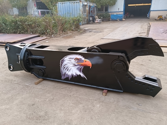 Escavação Huitong Tesoura em forma de águia Tesoura de corte de metal para escavadeiras de 25-33 toneladas, personalizada, certificado CE