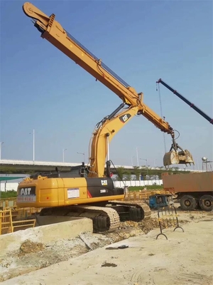 Huitong profundidade máxima de escavação 25m Excavador Braço telescópico para 30-49 toneladas Excavadores, personalizado, Certificado CE