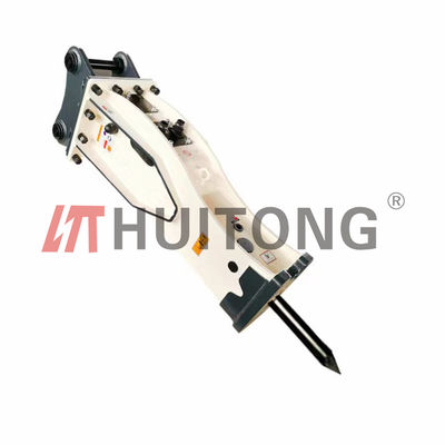 Martelo Hidráulico Tipo Caixa/Silencioso Huitong 650 KG para Escavadeiras de 7-14 Toneladas, OEM Disponível, Certificado CE