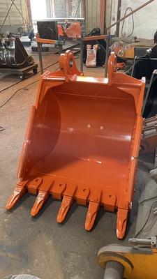 Balde de Rocha para Escavadeira Huitong com Pontas Reversíveis, Balde de Mineração de 16T para Pedreira/Demolição, OEM Disponível