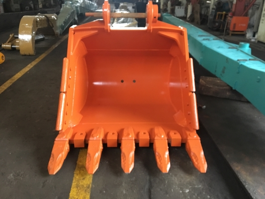 Balde de Rocha para Escavadeira Huitong com Pontas Reversíveis, Balde de Mineração de 25 T para Pedreira/Demolição, OEM Disponível