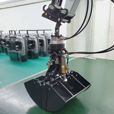 Customize Excavator Hydraulic Clamshell Bucket 0.6m³ 6-10T Excavator PC60 SK100 for Dredging River Cleaning Earthmoving Work