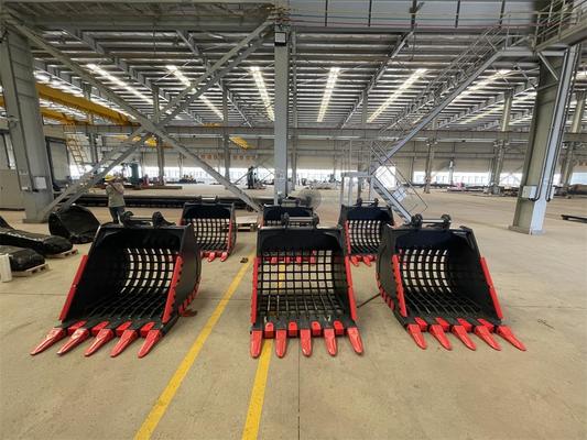 Customized Heavy Duty Bucket Rock Bucket 22Ton for Excavator PC220 SH220 SY225 XE200 EC210 High Strength Rock Digging Wear Resistant ISO9001