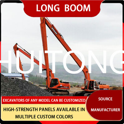 Lança de Longo Alcance para Escavadeira PC230/CAT323 15,4m para Modelagem de Taludes/Dragagem de Rios/Escavação de Longo Alcance/Trabalhos de Revestimento