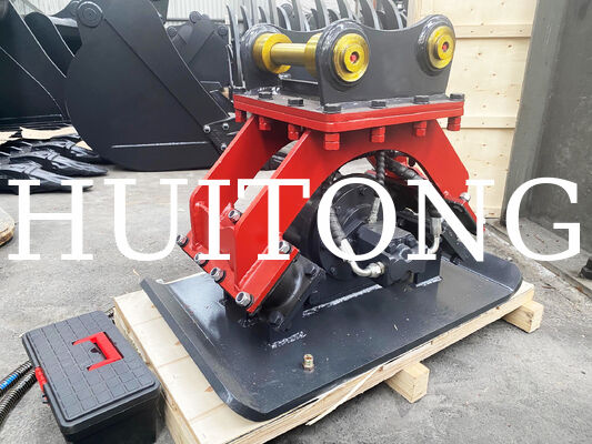 Compactador Vibratório HUITONG para Escavadeiras CAT303/SY35 para Aterro/Fundação/Tubulação/Trabalho em Valas/Engenharia de Taludes