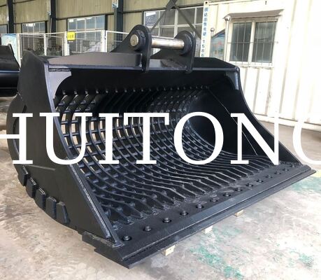 Balde Esqueleto para Escavadeira PC150/CAT315 0.5cbm para Nivelamento de Cascalho/Classificação e Peneiramento de Materiais/Separação de Pedras do Solo