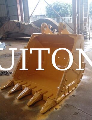 Large Capacity HD Excavator Bucket 4 to 5m3 for PC650 PC800 CAT374 with Reinforced Structure for Bulk Material Loading