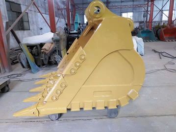 Q355 Balde de escavadeira de alta qualidade para escavadeira de 20T Balde de trabalho pesado Balde de rocha de mineração personalizado