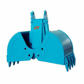 HUITONG Alta Qualidade Clamp Shell Bucket Rotating Hydraulic Clamshell Bucket para 5 10 20 30 45 Ton Excavator