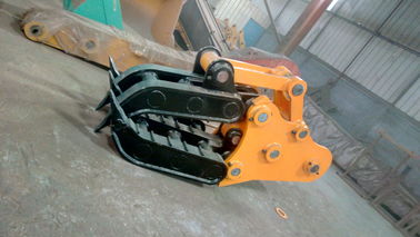 Q355 5Ton Excavator Manual Tipo Log Grapple Produto personalizado de alta eficiência de agarrar madeira para Q355B/NM400/HARDOX450