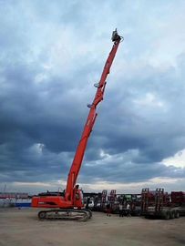 Boom de alto alcance e braço de escavadeira Construção Demolição Extenção de braço Boom de longo alcance para escavadeira SY SK EX