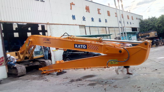 Extensão Q420 Boom de Excavadora de Longo Alcance OEM Força aceita e comprimento de 10-30m